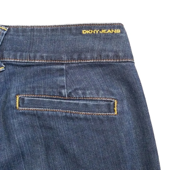 DKNY‎ Jeans Women's Bermuda Cuffed Jean Shorts Sz. 10 - Picture 6 of 10
